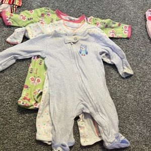 Carters 3 piece long sleeve onesie Newborn